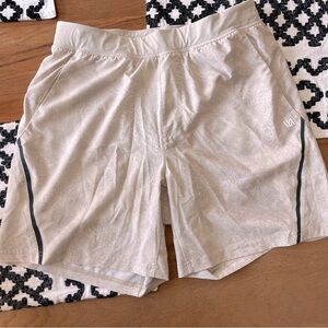 VRST men’s Stealth 7” lined athletic shorts Desert Dark Cloud Print active